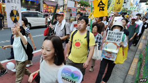首相官邸外示威的反核電市民(18/08/2012)