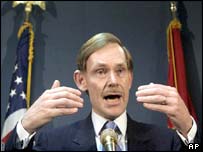 O representante de comércio dos Estados Unidos, Robert Zoellick