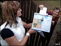 Trokavec'te bir seçmen