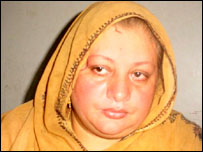 راجہ آزاد کا غمزدہ خاندان