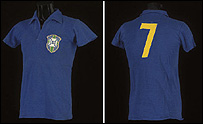 Camisa usada por Zagallo na final da Copa de 1958