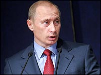 Vladimir Putin, presidente da Rússia