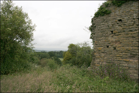 View from the Castle mound Kilpeck, Herefordshire
