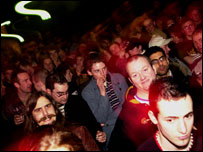 You lot... at a gig!