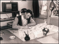 Hergé (Copyright © Hergé/Moulinsart 2007)