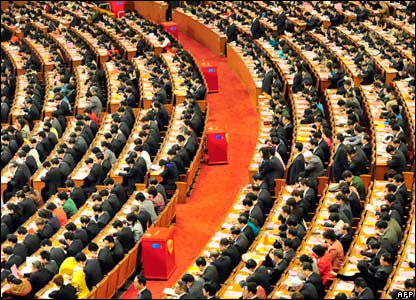 Quốc hội Trung Quốc bỏ phiếu ở Bắc Kinh