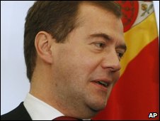 Dmitry Medvedev, presidente da Rússia (arquivo)