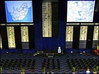 Centro de apurações em Pretória