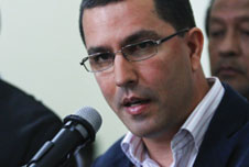 Venezuela's Vice-President Jorge Arreaza