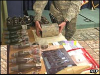 ماموران آمریکایی و اتهام ارسال کمک ایران به شورشیان