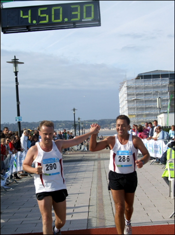 290  Simon Woods  and 286  Keith Whittaker  