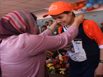 یکی از برندگان مسابقه دوش کابل