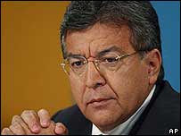 O presidente do Paraguai, Nicanor Duarte Frutos