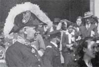 T Ifor Rees a Morfudd yn La Paz, Bolivia ym 1945