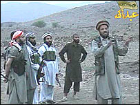 صحنه ای از دی وی دی های توزيع شده در افغانستان