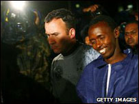 Затримані сомалійські пірати