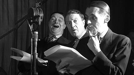 Tommy Handley, Sydney Keith (Sam Scram), Horace Percival (The Diver, Allez 00p, etc), Jack Train 