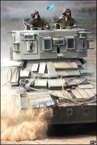 تانک های اسرائيلی
