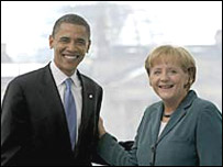 Barack Obama Angela Merkel