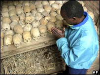 Xương nạn nhân diệt chủng