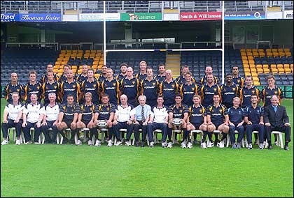 Worcester Warriors 2005/2006 squad