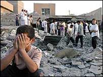 destruição em Falluja