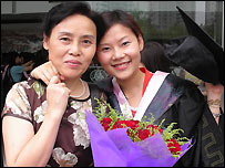 黄睿和她的母亲