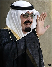 ملک عبدالله پادشاه عربستان سعودی