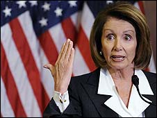 Chủ tịch Hạ viện Quốc hội, bà Nancy Pelosi