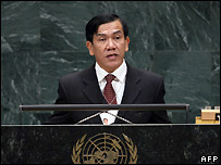 نیان وین، وزیر امور خارجه برمه،