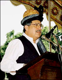 گورنر سرحد سید افتخار حسین شاہ