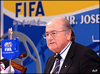 سپ بلاتر، رئيس فيفا