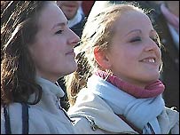 Spectators at Shrovetide 2006