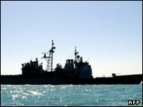 مانور آمریکا در خلیج فارس  