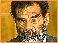 Devrik Irak lideri Saddam Hüseyin 
