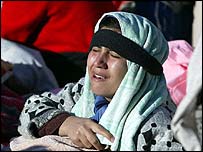 भूकंप पीड़ित