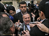 منوچهر متکی در استانبول