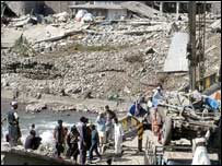 زلزلے کے متاثرین