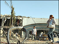 Şarm el Şeyh'te geçen yıl meydana gelen patlama sonrası görüntü