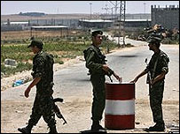 Gazze'de Hamas güçleri