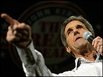 O senador John Kerry