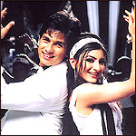 Soha Ali Khan and Shahid Kapoor