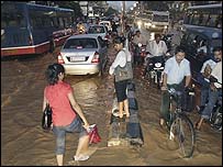 शहर में पानी(फ़ाइल)