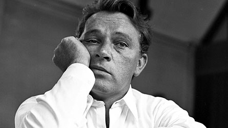 Black and white photo of Richard Burton