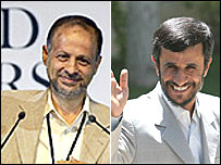 اکبر گنجی و محمود احمدی نژاد