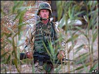 Soldado americano no Iraque