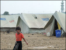 نازحون يمنيون