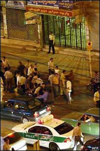 صحنه ای از انفجار اهواز