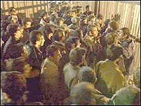 پس از حمله به کوی دانشگاه، تهران شاهد چند روز تظاهرات و اعتراضات دانشجويان بود