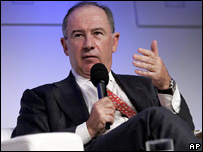 Rodrigo de Rato em Nova York durante debate realizado pela Clinton Global Iniative